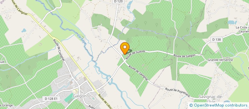 localisation de l'entreprise 819 232 539   VILLEGOUGE