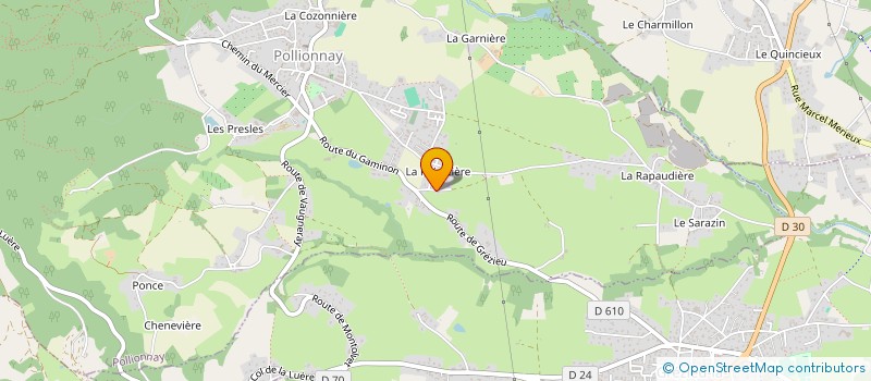 localisation de l'entreprise 819 241 175   POLLIONNAY