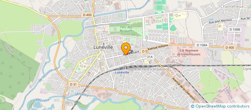 localisation de l'entreprise 819 254 277   NANCY