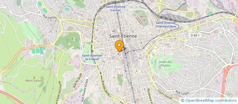 localisation de l'entreprise 819 255 845   SAINT-ETIENNE