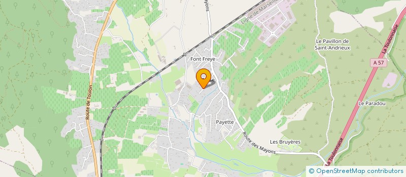 localisation de l'entreprise 819 272 857   LE LUC