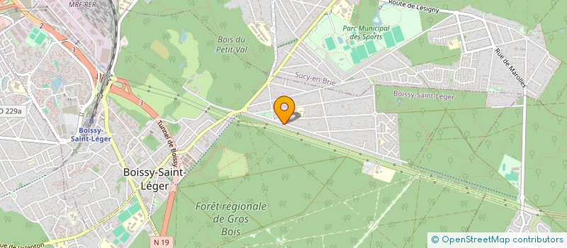 localisation de l'entreprise 819 296 245   MELUN