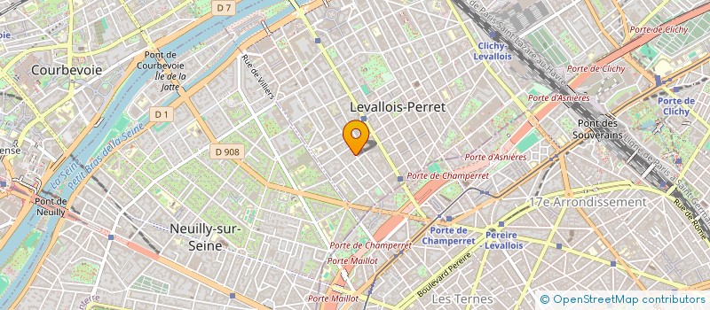 localisation de l'entreprise 819 322 256   LEVALLOIS-PERRET