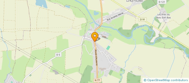 localisation de l'entreprise 819 334 723   PONTIGNY