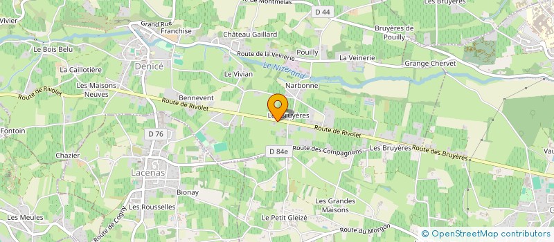 localisation de l'entreprise 819 351 669   DENICE