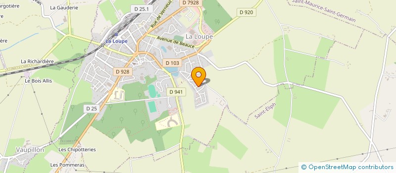 localisation de l'entreprise 819 353 194 à LA LOUPE