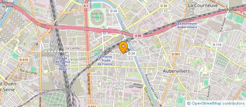 localisation de l'entreprise 819 361 692   VILLETANEUSE