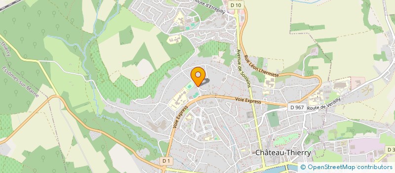 localisation de l'entreprise 819 389 511   CHATEAU-THIERRY