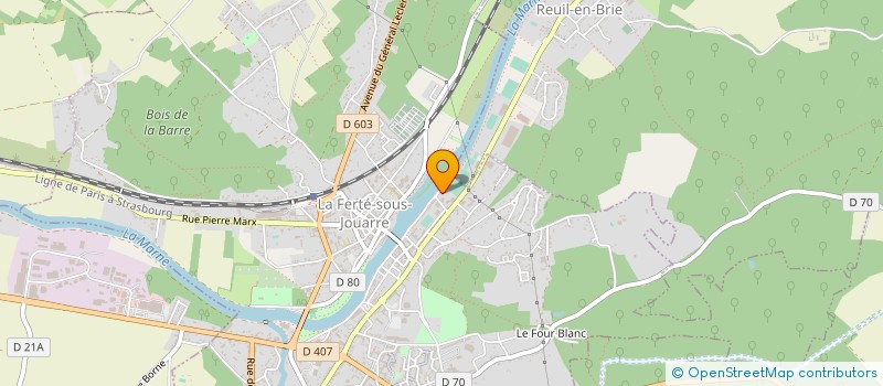 localisation de l'entreprise 819 445 511 à LA FERTE-SOUS-JOUARRE