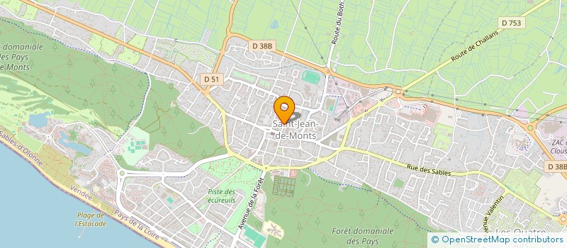 localisation de l'entreprise 819 466 681   SAINT-JEAN-DE-MONTS