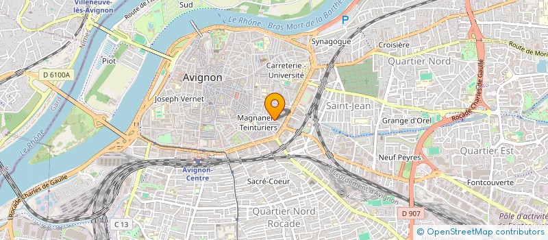 localisation de l'entreprise 819 472 614   VEDENE