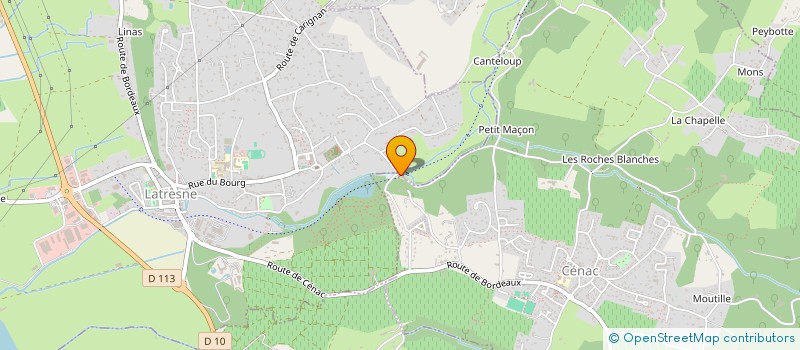 localisation de l'entreprise 819 478 231   CENAC