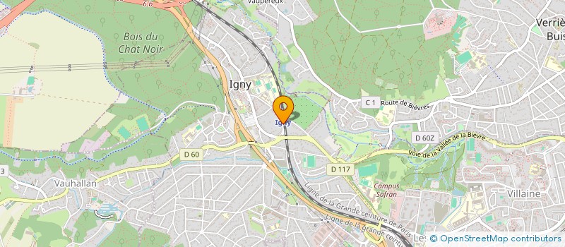 localisation de l'entreprise 819 482 381 à CLAMART