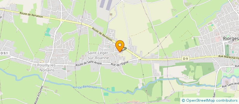 localisation de l'entreprise 819 502 824   ROANNE