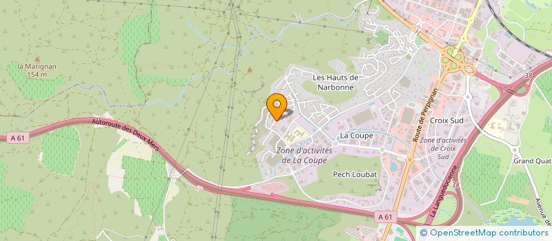 localisation de l'entreprise 819 503 566   NARBONNE