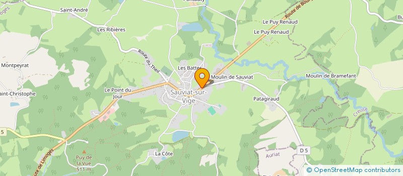 localisation de l'entreprise 819 503 723 à LIMOGES