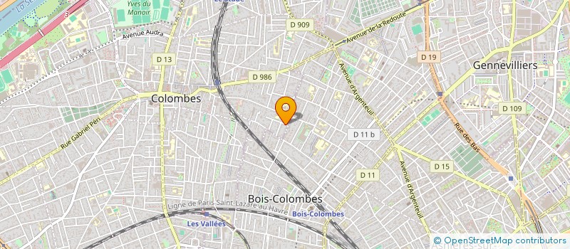 localisation de l'entreprise 819 535 253   COLOMBES