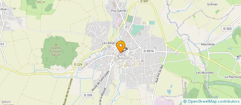 localisation de l'entreprise 819 547 464   BILLOM