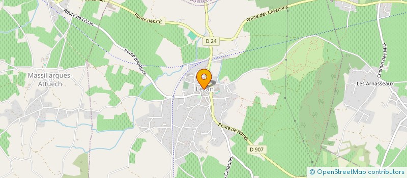 localisation de l'entreprise 819 572 439 à LEZAN