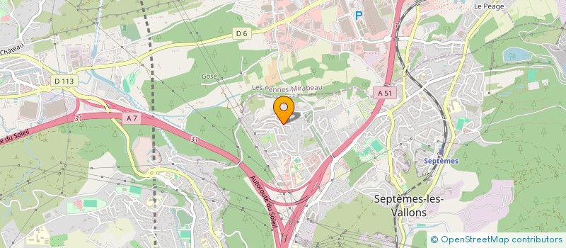 localisation de l'entreprise 819 572 777 à SEPTEMES-LES-VALLONS