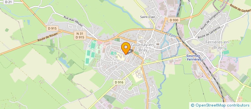 localisation de l'entreprise 819 575 101 à GOURNAY-EN-BRAY
