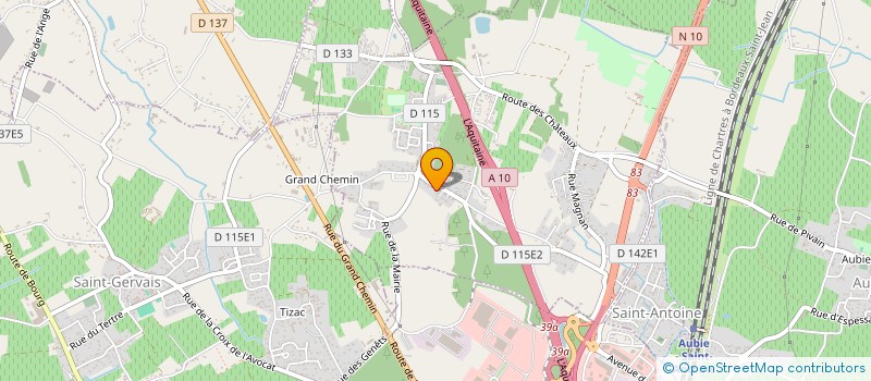 localisation de l'entreprise 819 610 775   VIRSAC