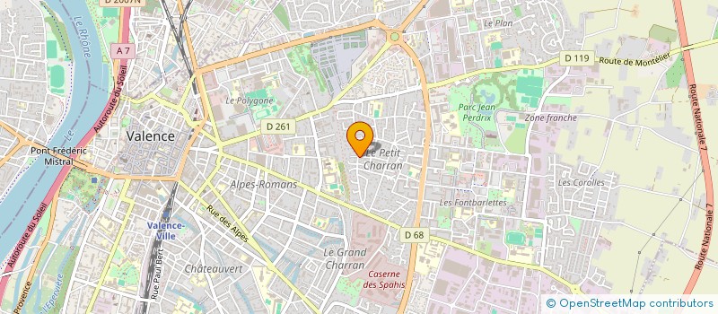 localisation de l'entreprise 819 622 077 à VALENCE