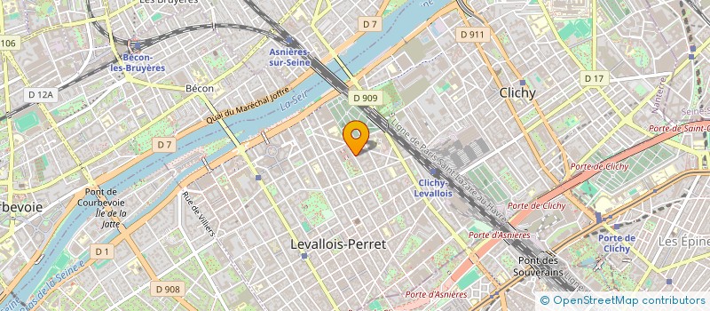 localisation de l'entreprise 819 634 155  à LEVALLOIS-PERRET