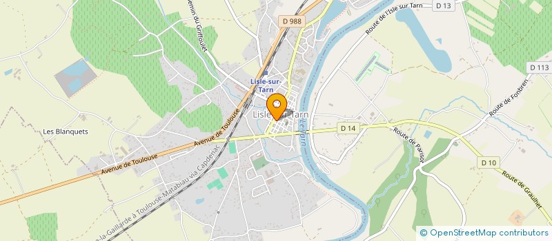 localisation de l'entreprise 819 634 742  à LISLE-SUR-TARN