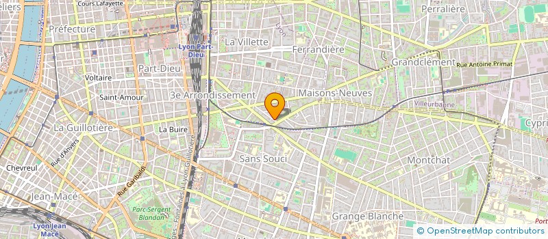 localisation de l'entreprise 819 635 509   LYON