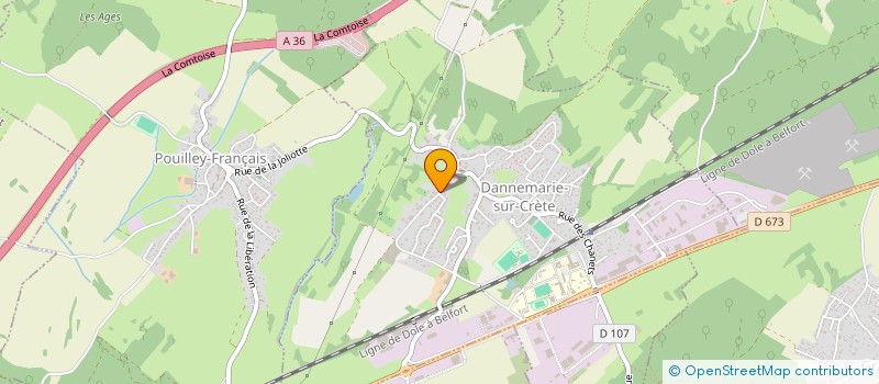 localisation de l'entreprise 819 653 718   BESANCON