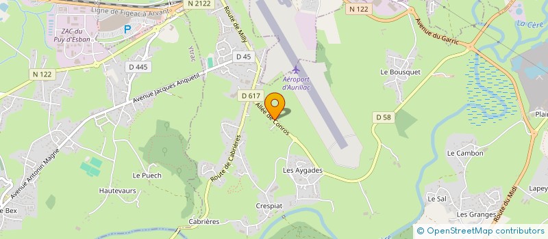 localisation de l'entreprise 819 664 277 à ARPAJON-SUR-CERE