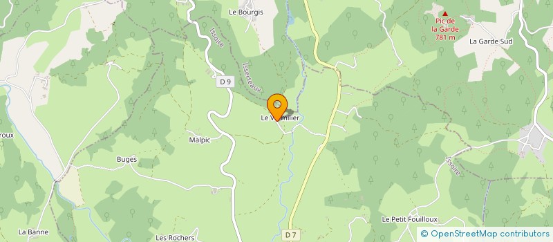 localisation de l'entreprise 819 680 166   SAINT-JEAN-DES-OLLIERES