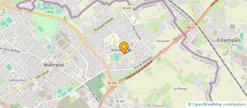 localisation de l'entreprise 819 684 390   TOURCOING