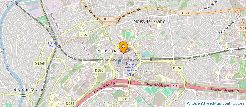 localisation de l'entreprise 819 689 753   NOISY-LE-GRAND