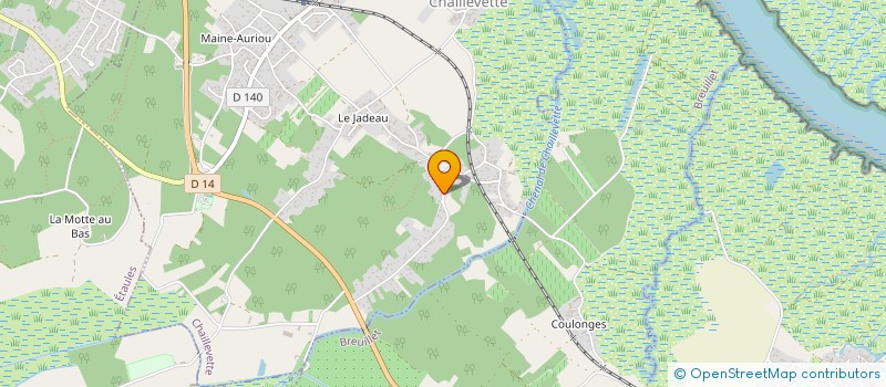 localisation de l'entreprise 819 709 361   CHAILLEVETTE