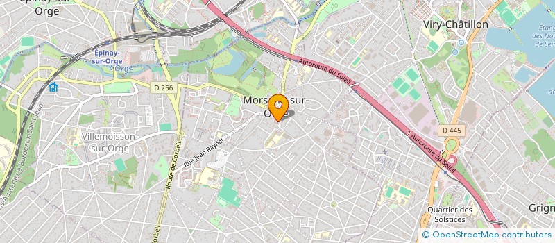 localisation de l'entreprise 819 725 441   MORSANG-SUR-ORGE