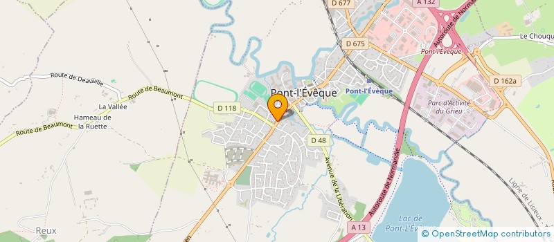 localisation de l'entreprise 819 742 313   HONFLEUR