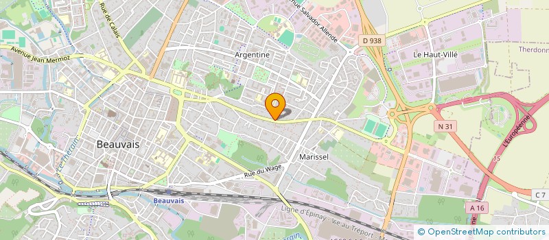 localisation de l'entreprise 819 746 322   BEAUVAIS