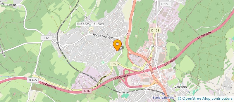 localisation de l'entreprise 819 747 858   BESANCON