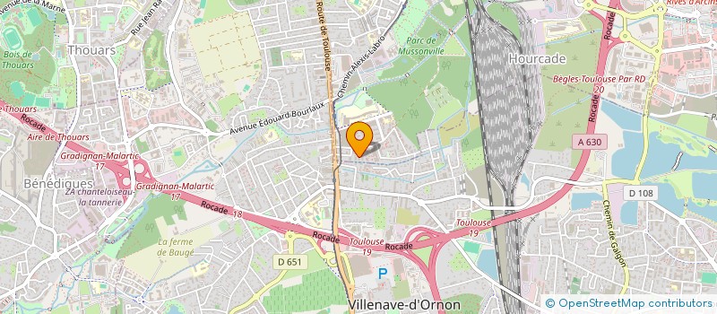 localisation de l'entreprise 819 768 474  à BEGLES