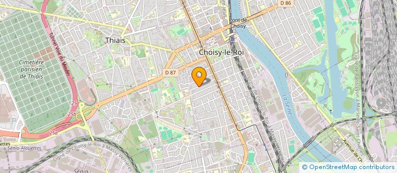 localisation de l'entreprise 819 768 664  à CHOISY LE ROI