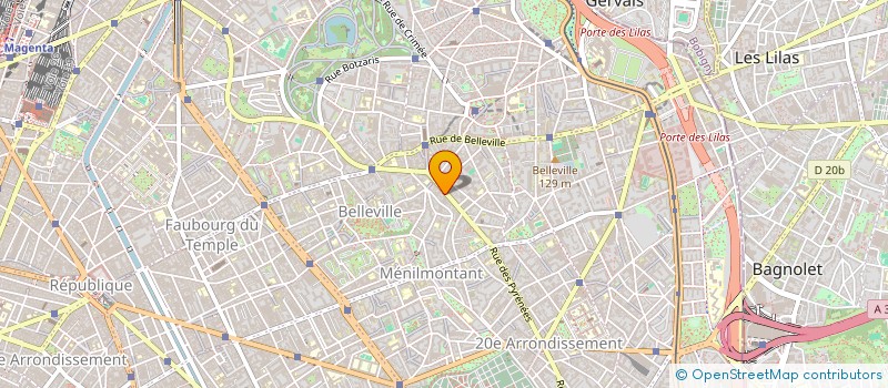 localisation de l'entreprise 819 770 579   PARIS