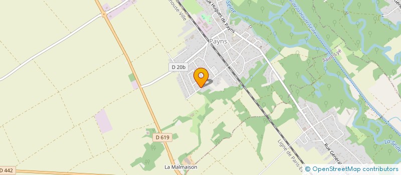 localisation de l'entreprise 819 813 825 à SAINTE-SAVINE