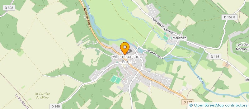 localisation de l'entreprise 819 840 315 à VILLEMEUX-SUR-EURE