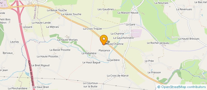 localisation de l'entreprise 819 847 427   LES PORTES DU COGLAIS