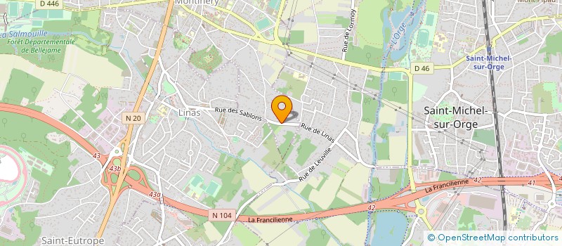 localisation de l'entreprise 819 851 445   MONTLHERY