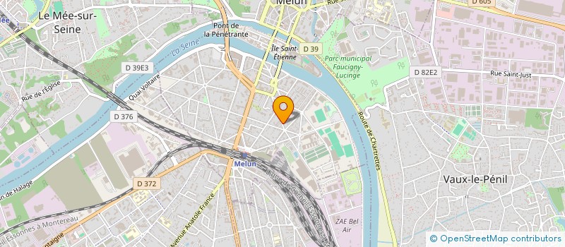 localisation de l'entreprise 819 858 366 à MELUN