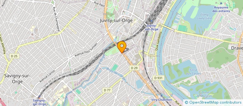 localisation de l'entreprise 819 864 117 à VIRY-CHATILLON