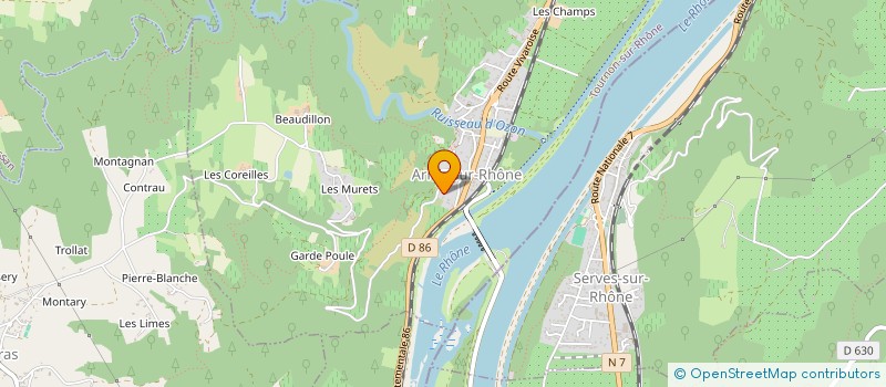 localisation de l'entreprise 819 864 976  à CHABEUIL